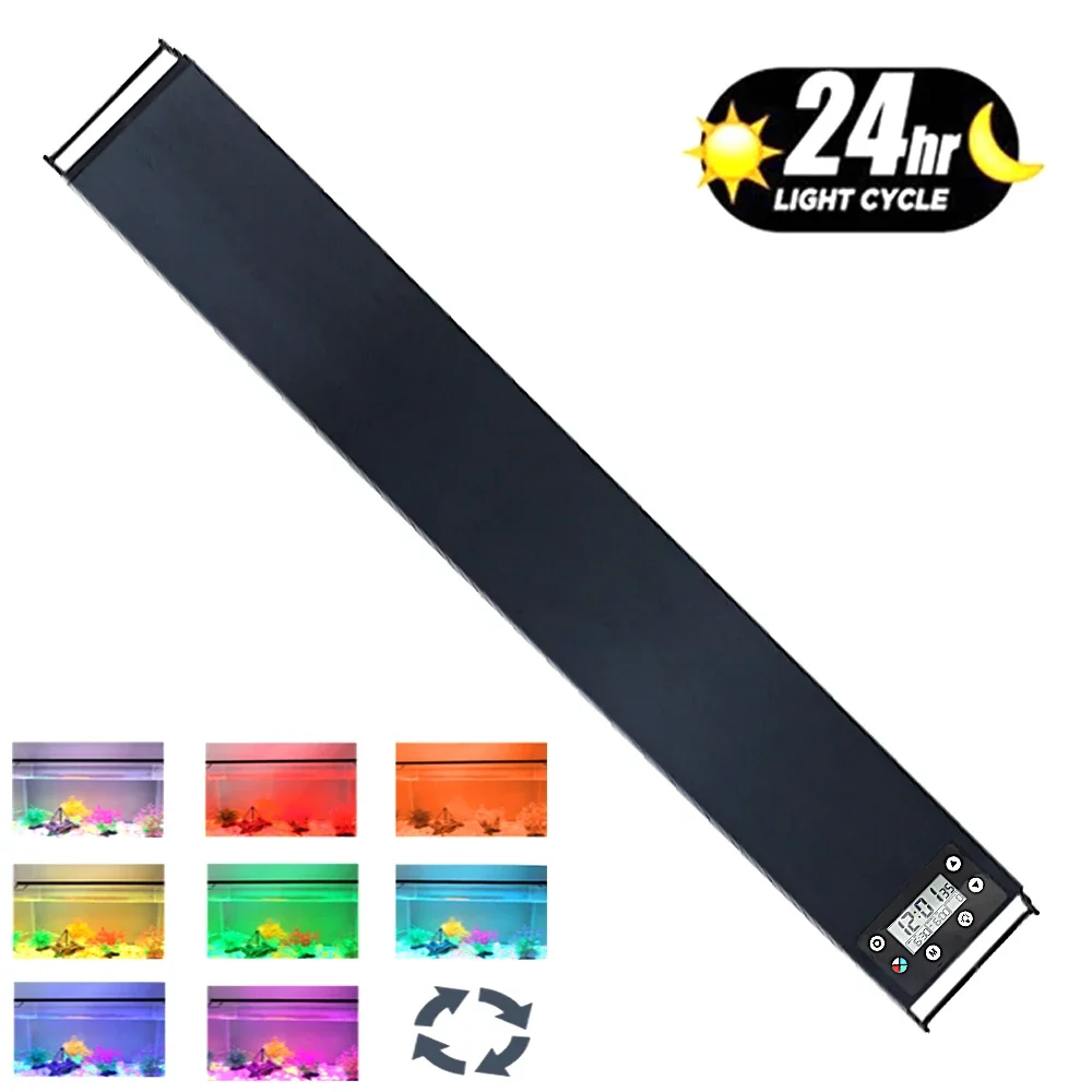 Aquarium Plant Light - ไฟ LED สำหรับตู้ปลา 120 ซม. แสงเต็มสเปกตรัม