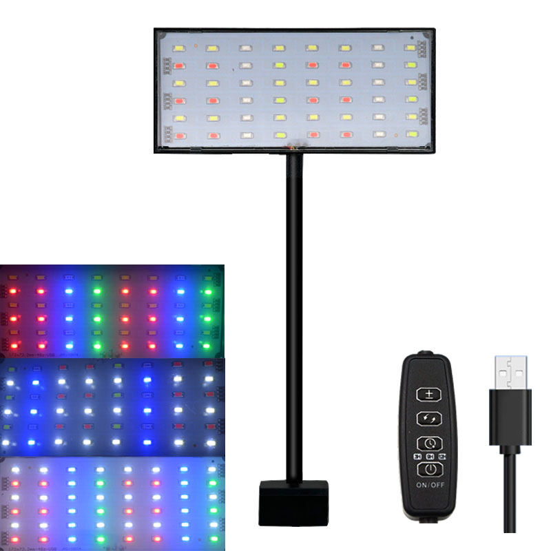 ไฟ LED สเปกตรัมเต็มสำหรับตู้ปล - Aquarium Plant Light บทวิจารณ์และราคา