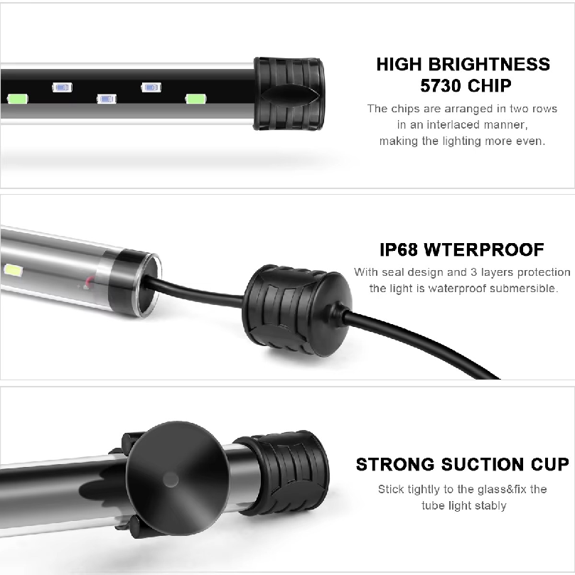 ไฟ LED แถบสำหรับตู้ปลา 220V กั - Aquarium Plant Substrate บทวิจารณ์และราคา
