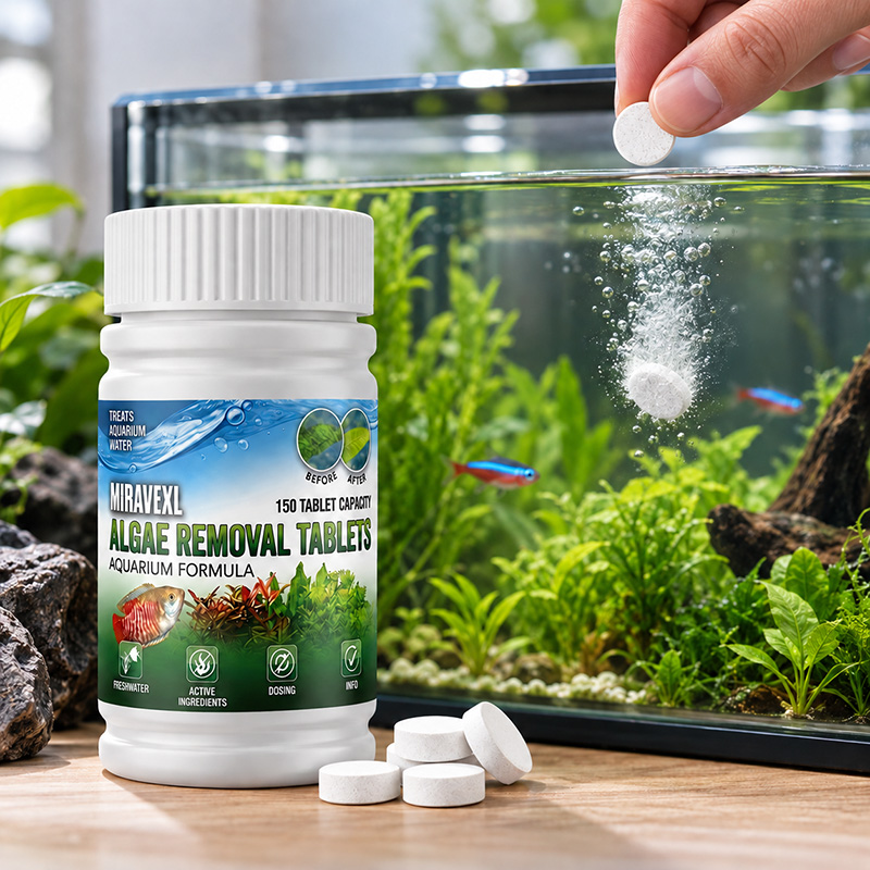 MIRAVEXL ยาเม็ด 150 เม็ด สำหรั - Planted Aquarium Cleaning บทวิจารณ์และราคา