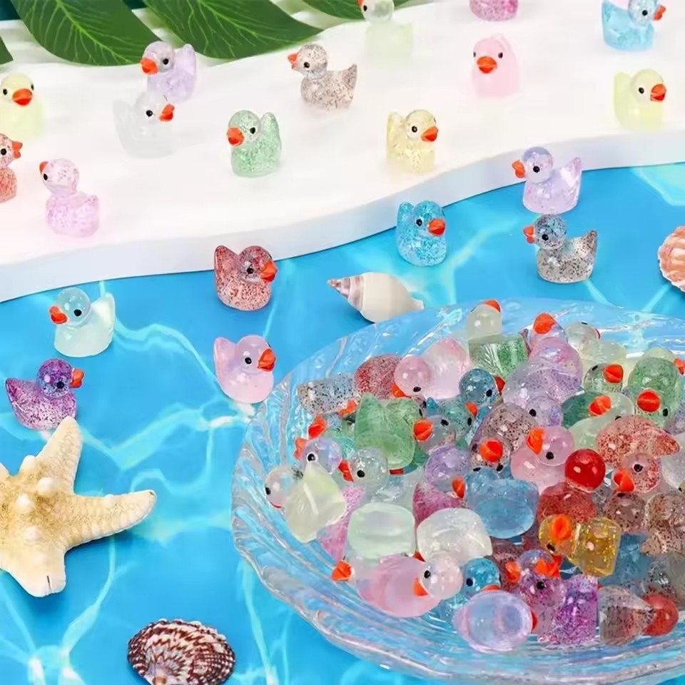 เป็ดเรซิ่นขนาดจิ๋วประดับด้วยเพ - Plant Aquarium Pot บทวิจารณ์และราคา