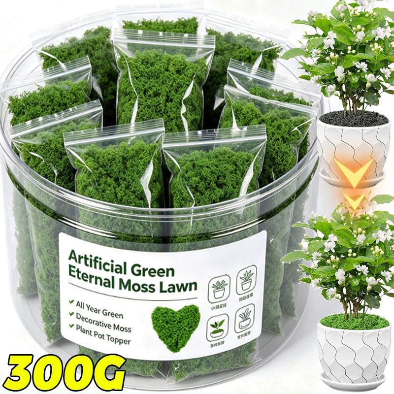 ต้นไม้ประดิษฐ์สีเขียว มอสอมตะ  - Aquarium Moss บทวิจารณ์และราคา
