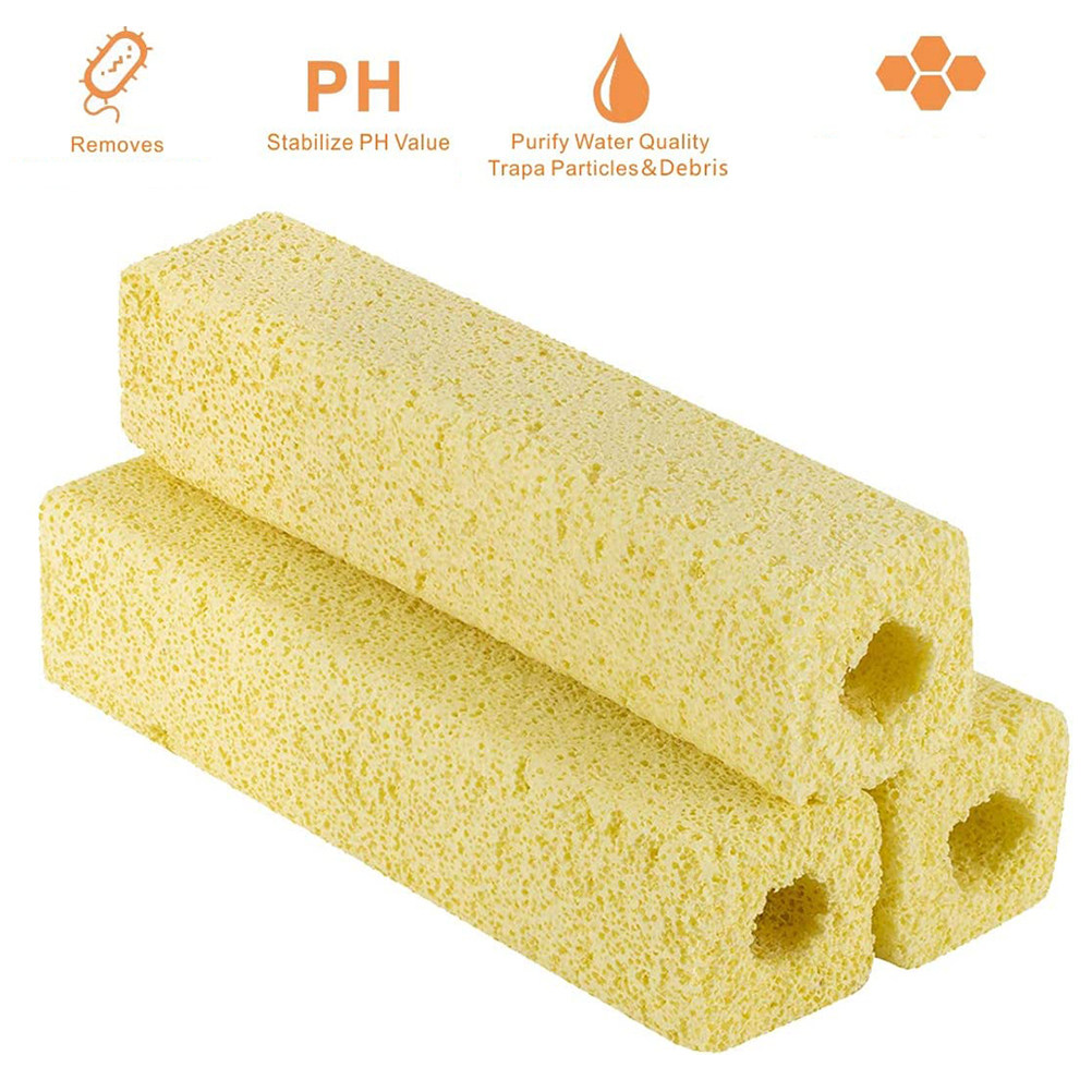 4 ชิ้น วัสดุกรองตู้ปลา บล็อกกร - Aquarium Planted Tank Filter บทวิจารณ์และราคา